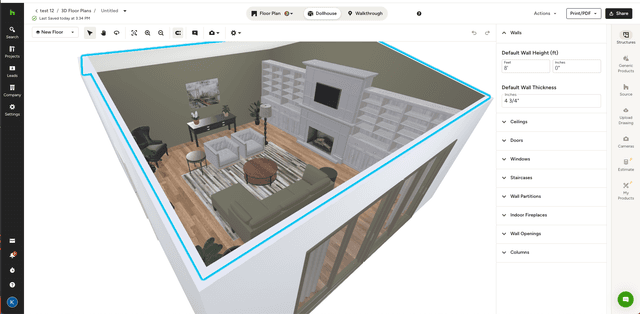 3d floor plan